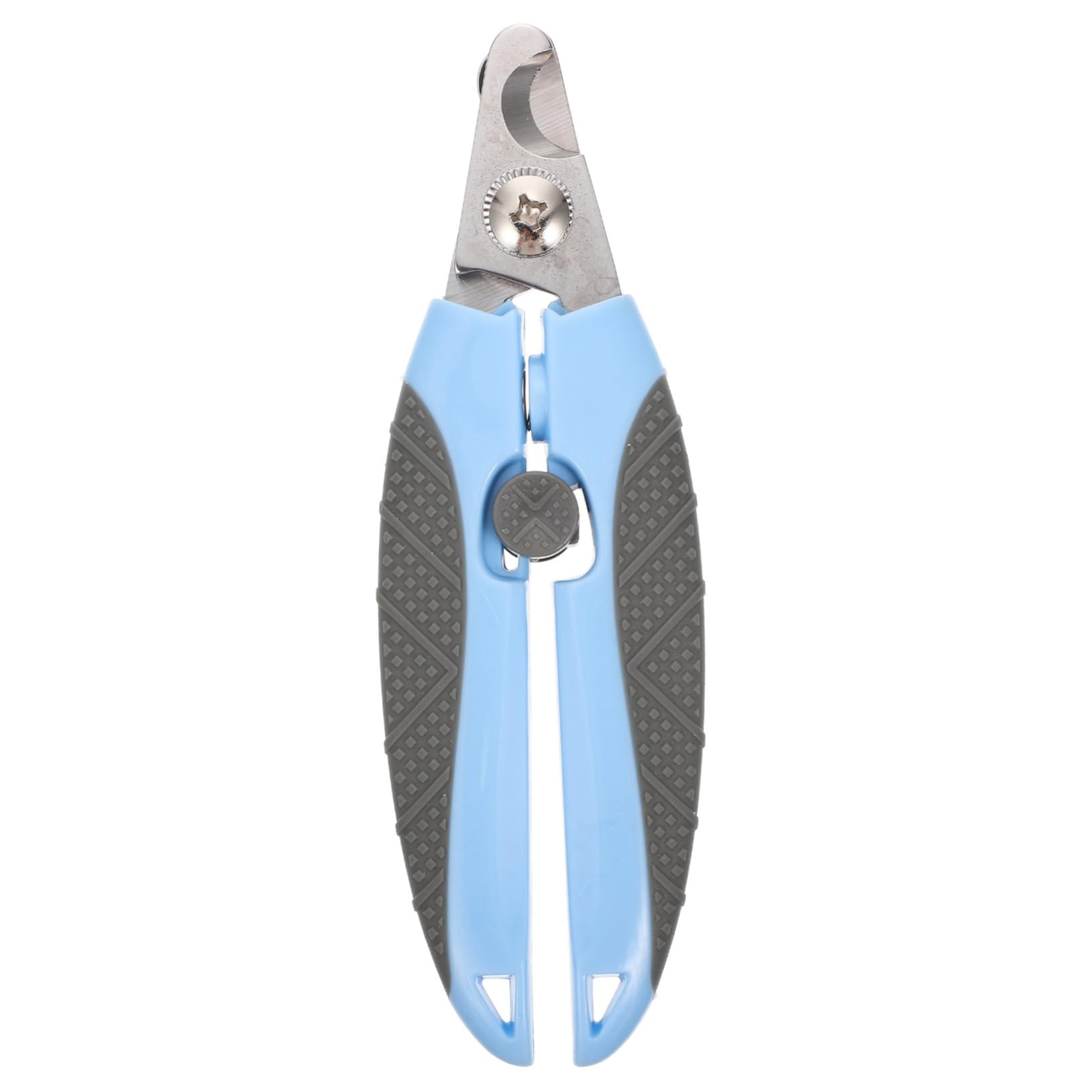 HOLIDYOYO Pet Nail Clippers for Cats and Dogs Portable Nail Trimmer Non-Slip Handle Abs Metal Material