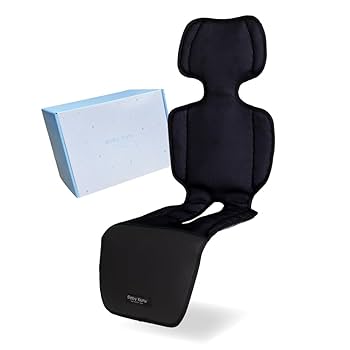 BabyKuru 冷却機能付きシート グレー 夏のおでかけの必需品！ファン付きベビーカーシート「べびくる
