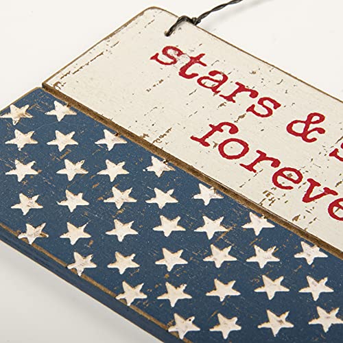 Primitives-by-Kathy-Stars-Stripes-Forever-Home-Decor-Ornament Primitives by Kathy Stars Stripes Forever Home Decor Ornament