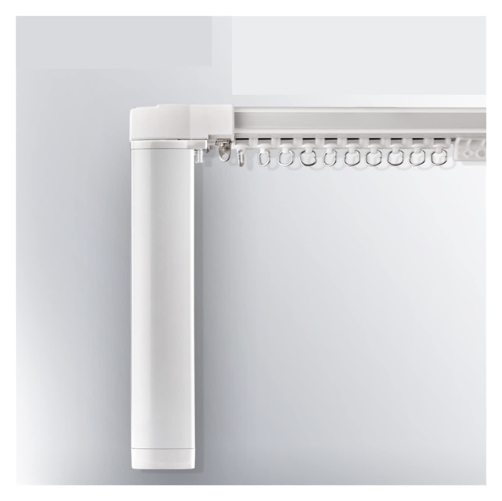 Inteligentna zasłona Tuya WiFi Curtain Motor Track Cornice Smart Home Silnik elektryczny Dostosowane wsparcie Voice Assistant (Size : Motor rail sheer4.2m)