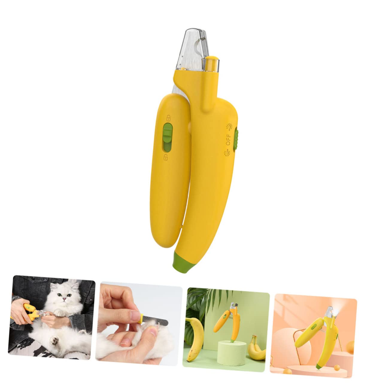 Toddmomy Lot De 3 Coupe-Griffes pour Chats Et Chiens Ciseaux De Sécurité Tranchants Et Faciles À Utiliser
