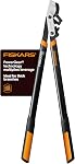 Fiskars Power-Lever Extendable Lopper, 2X Cutting Power, Precision-Ground Blade, 25"-37", Black & Orange