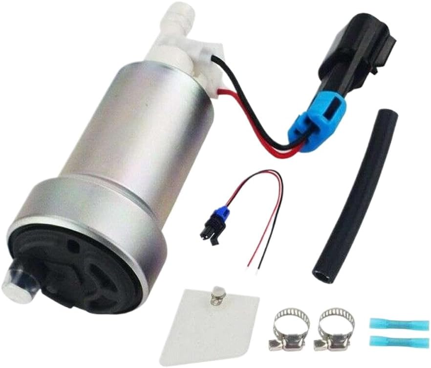 Fuel Pump And Install Kit 450Lph E85 Racing Performance 43110 F90000267 43110 F90000267 Compatible With