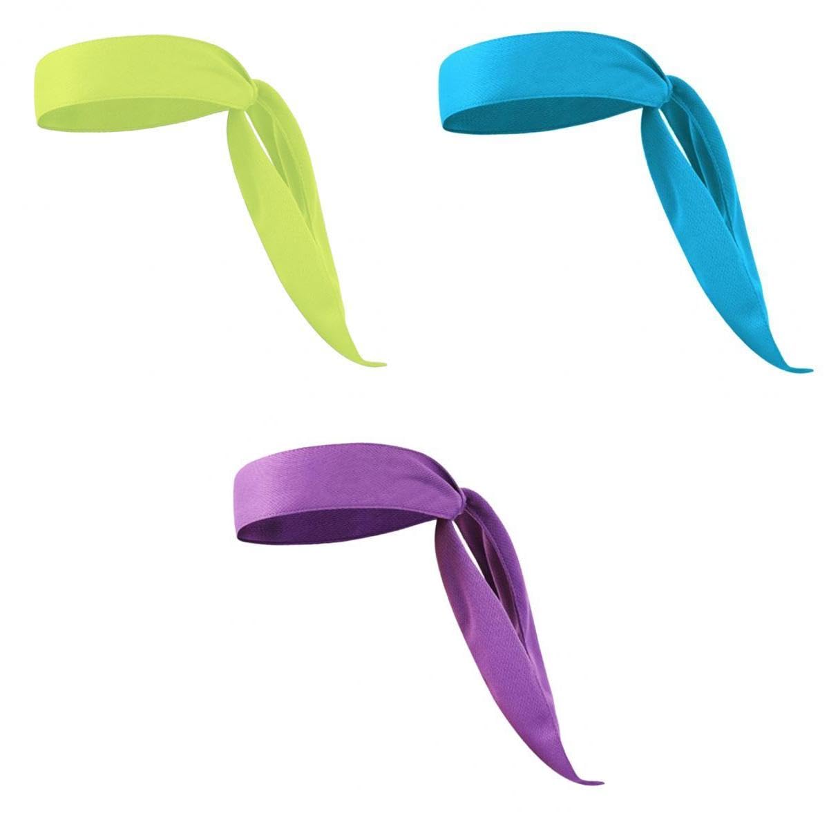 3X Men Women Sports Headband Tennis Running Fitness Sweatband Hairband| Sports Equipment | Outdoor Sports Gear | Exercise Gear-image-36