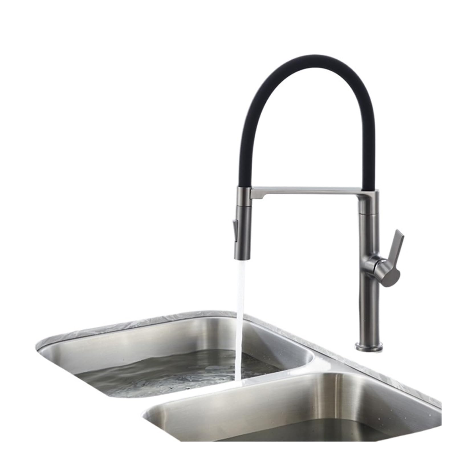 Robinet chaud et froid rotatif pour une cuisine moderne et fluide