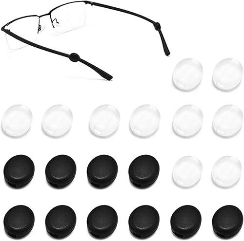 Retenedores de silicona para lentes de patillas, retenedores antideslizantes de silicona suave, mini retenedor de gafas, empuñaduras de marco para