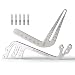 XUX Implant Guide Locator Instruments Set Tooth Measuring Ruler Calipers Bone Ridge Stainless Steel Locator
