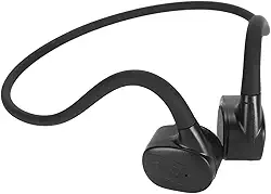 VBESTLIFE Fones de ouvido de condução óssea, 5.2, armazenamento de 32 GB, recarregável, impermeável, para natação, esportes, corrida