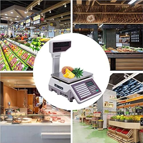 Báscula electrónica de código de barras 30Kg miniatura 2