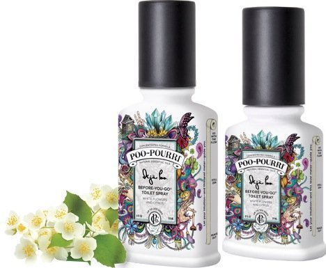 Poo ~ Potpourri before-you-go WC-Spray, Set von 2 farblos Cover