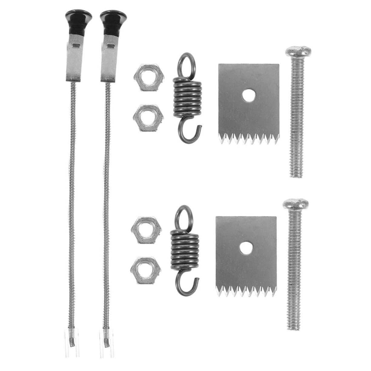 BESPORTBLE 8juegos Accesorios para Máquina De Atar Plantas Incluye Cuchillas De Inoxidable Resortes y Puntos De Presión Herramientas Eficientes para Atar Ramas De Uvas y Pepinos