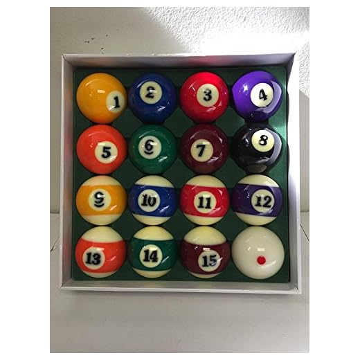 Diamond Billiards Cyclop Traditional Pool Ball Set