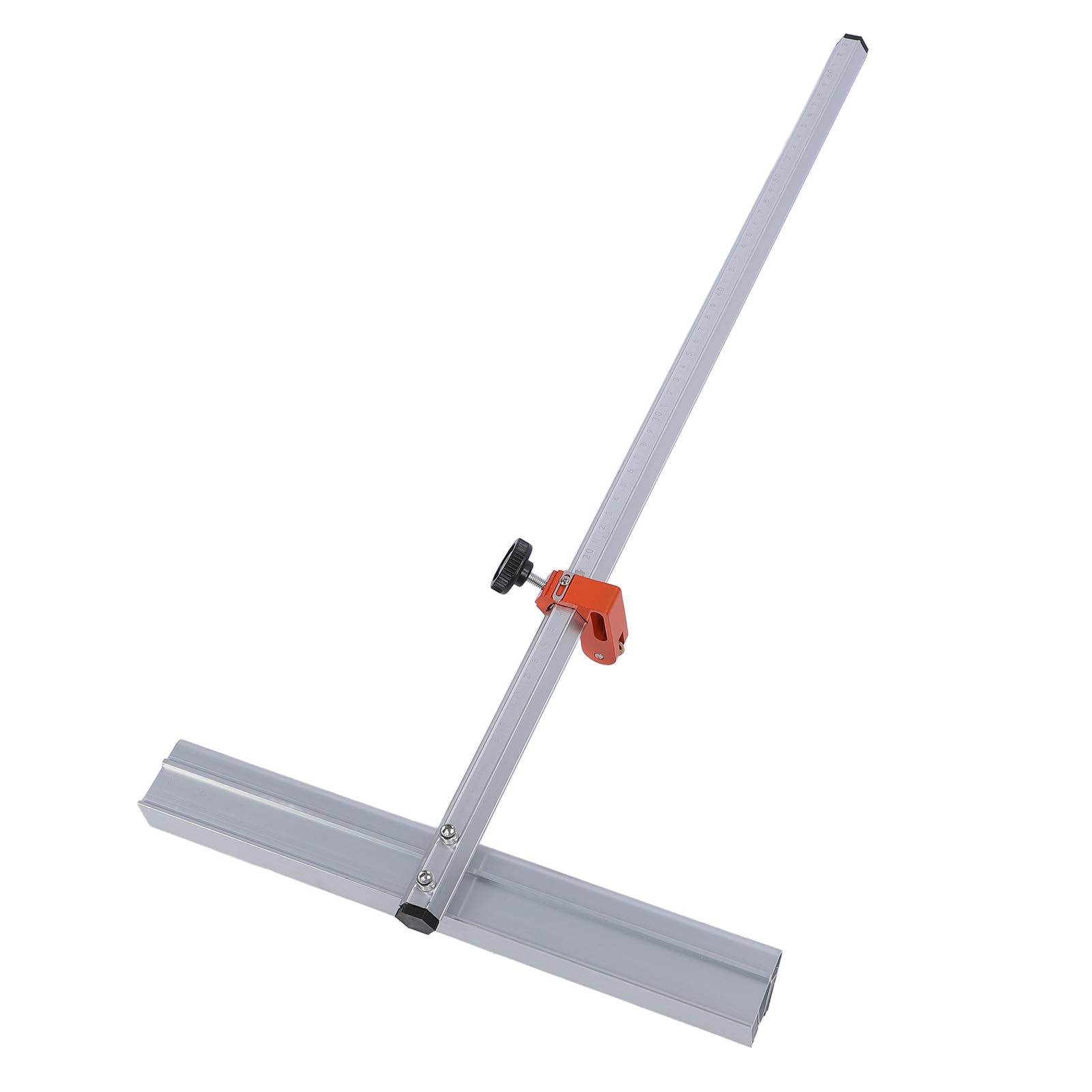 Przecinarka do Szkła w Kształcie Litery T o Długości 60 Cm, Narzędzie do Cięcia T ze Stopu Aluminium, Narzędzie Cięcia Płytek Szklanych z 14 łożyskami Rolkowymi i Automatycznym Oliwieniem,