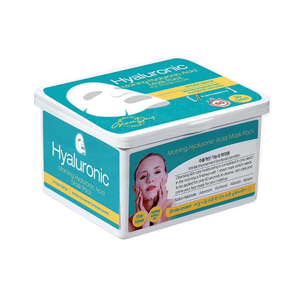 Grace Day Hyalüronik Asit Nemlendirici Vegan Maske Seti 30 adet Grace Day Hello Hyaluronic Mask Pack 30 pcs