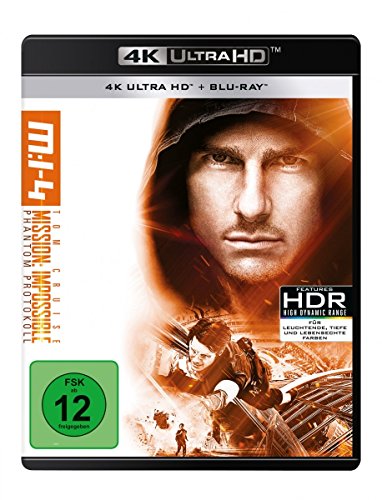 Mission: Impossible - 4 - Phantom Protokoll 4K Ultra-HD [Blu-ray]