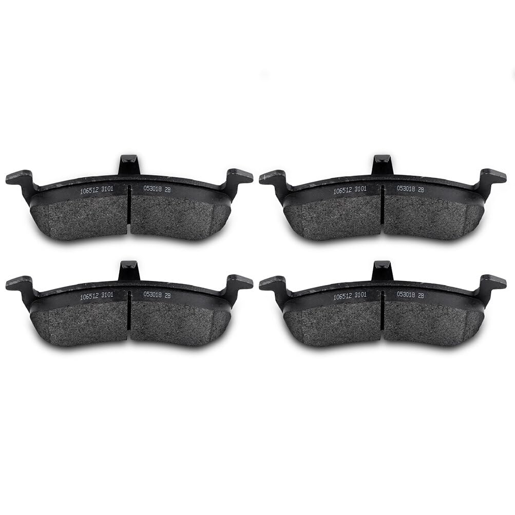SCITOO D1279 Rear Semi-Metal Brake Pads Sets Fit For Ford For Expedition 2007-2017,For Lincoln MKT 2013-2019,For Lincoln Navigator 2007-2017