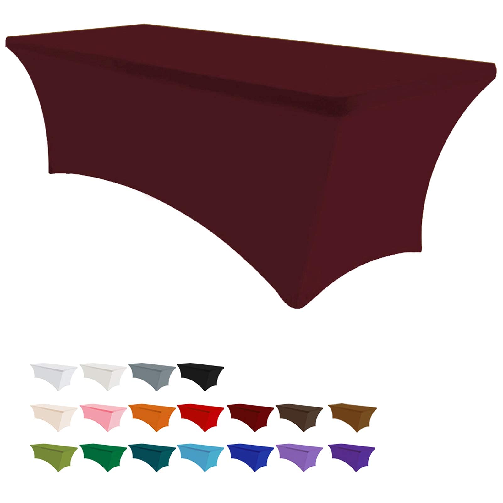 Rally Home Goods Premium Spandex Rectangular table cloths