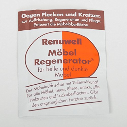 Preisvergleich Produktbild 40 x Renuwell Möbel Regenerator Probetücher, Möbelpflege