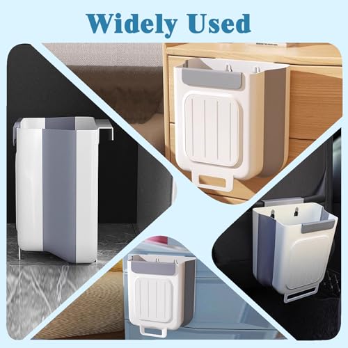 Set de 2 Canecas de Basura Plegables para Cocina miniatura 7