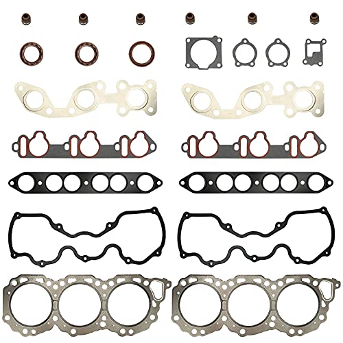 Image of HGS639 Graphite Head Gasket Set Compatible with Nissan Frontier Quest Xterra 1999 2000 2001 2002 2003 2004 Head Gasket Kit 3.3L / SOHC / V6 / 12V / 3275cc / VG33E