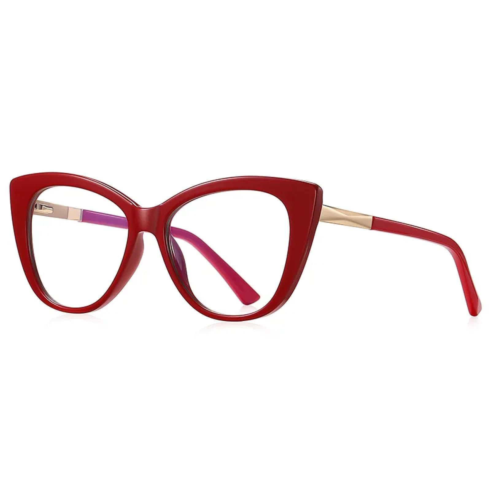 Monture de lunettes œil de chat finitions haut de gamme - 8