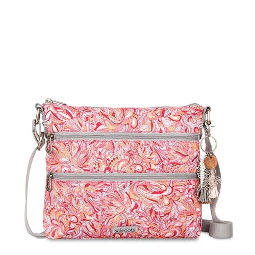 Image of The Sak Basic Crossbody Purse - Cross Body Handbag For Everyday & Travel - Zipper Closure & Adjustable Strap