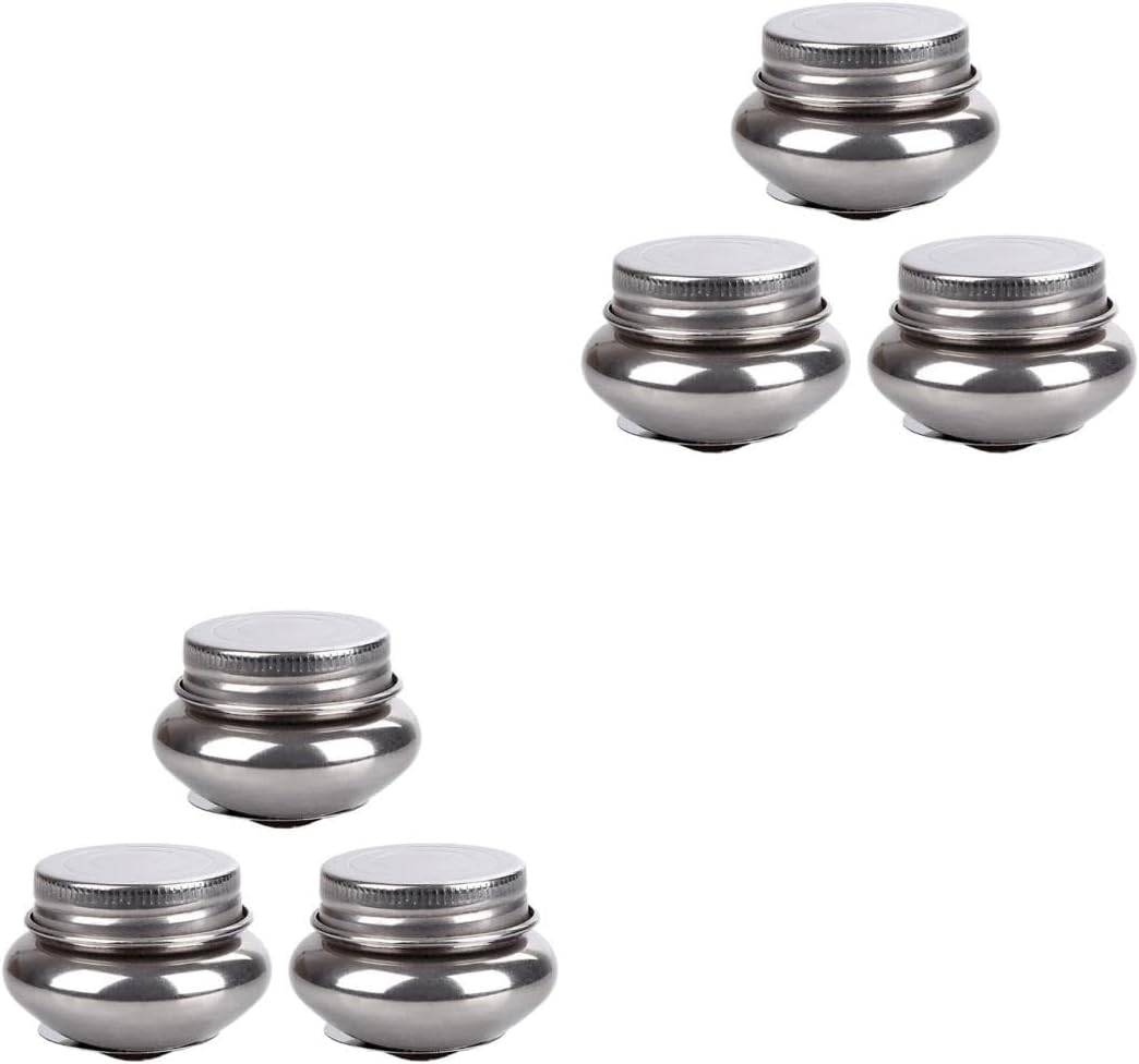 ARTIBETTER 2sets Mixing Pen Washer Artist Brush Basin with Lids for Cleaning Paint Pots Lids Painting Pens 3pcs*2