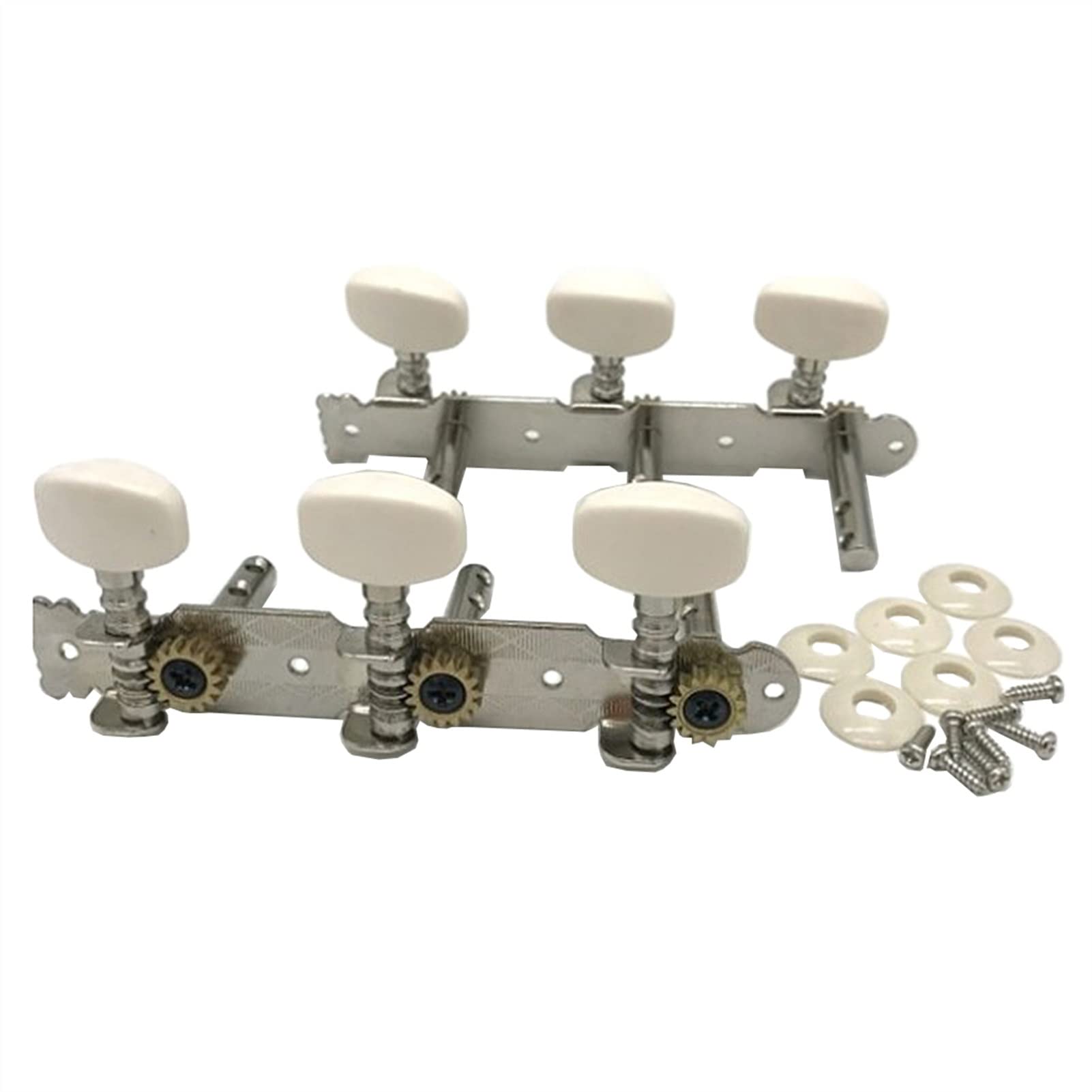 FLFL Gitarren-Mechaniken 1 Set Austic Gitarre Tuning Pegs Maschinenköpfe Für Akustische Volksgitarrenersatz