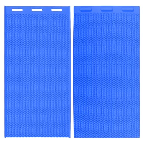 OSOLADY Molde de Silicona Fácil de Almacenar y Resistente para Láminas de Panal de Abeja en Color Azul Adecuado para DIY y Apicultura