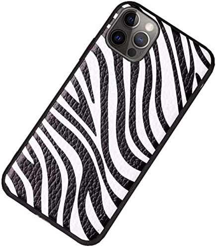 Coque zèbre iPhone 13 Pro Max en cuir : sublimez vos looks au quotidien