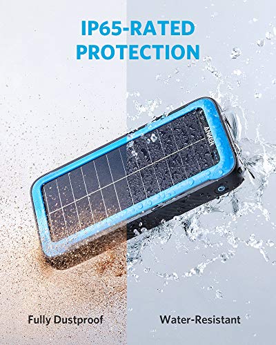 Anker PowerCore Solar 20000, 18W USB-C Power Bank 20,000 mAh with Dual...