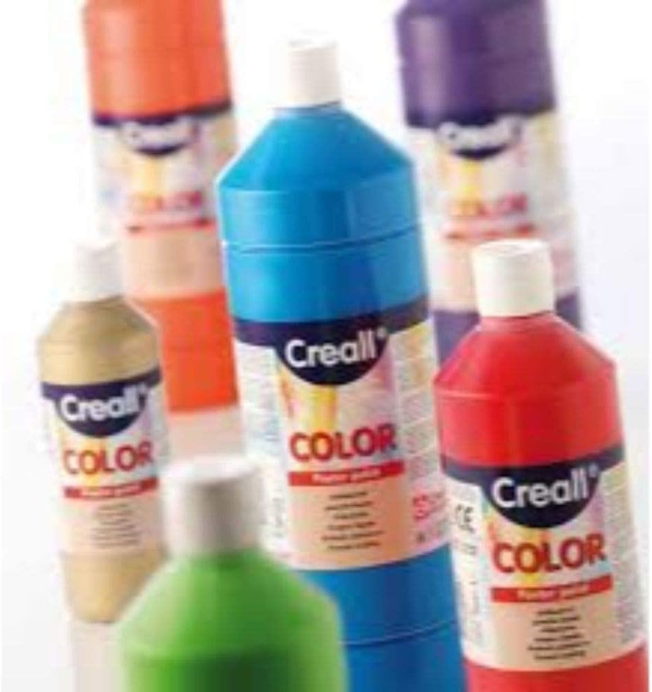 Creall Havo01819 1000 ml 19 Dark Brown Havo Basic Color Poster Paint Bottle
