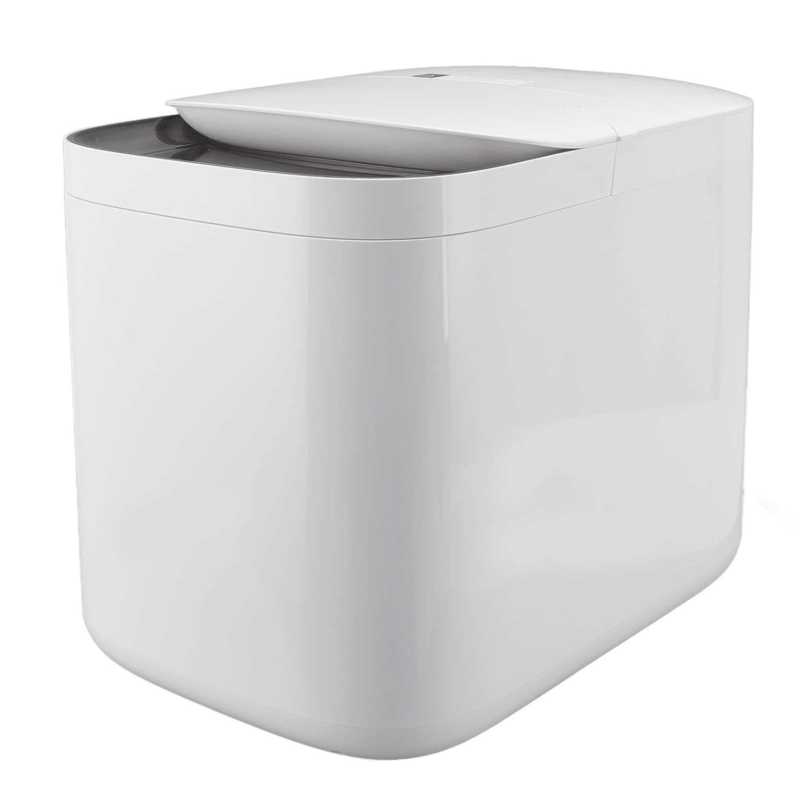 Pellet Ice Maker Portatile Autopulente Ice Maker da Banco, Piccolo Produttore di Cubetti di Ghiaccio con WIFI, Adatto per Casa,