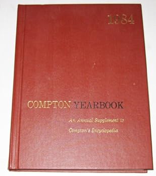Hardcover Compton Yearbook 1984 Book