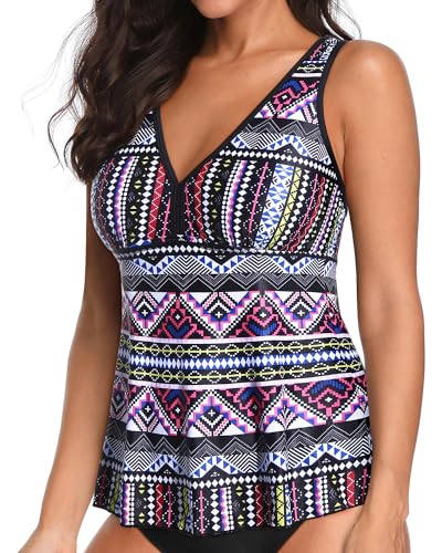 Women's Racerback Swim Tops - Flowy Bathing Suit Top Modest Swimsuit No Bottom4