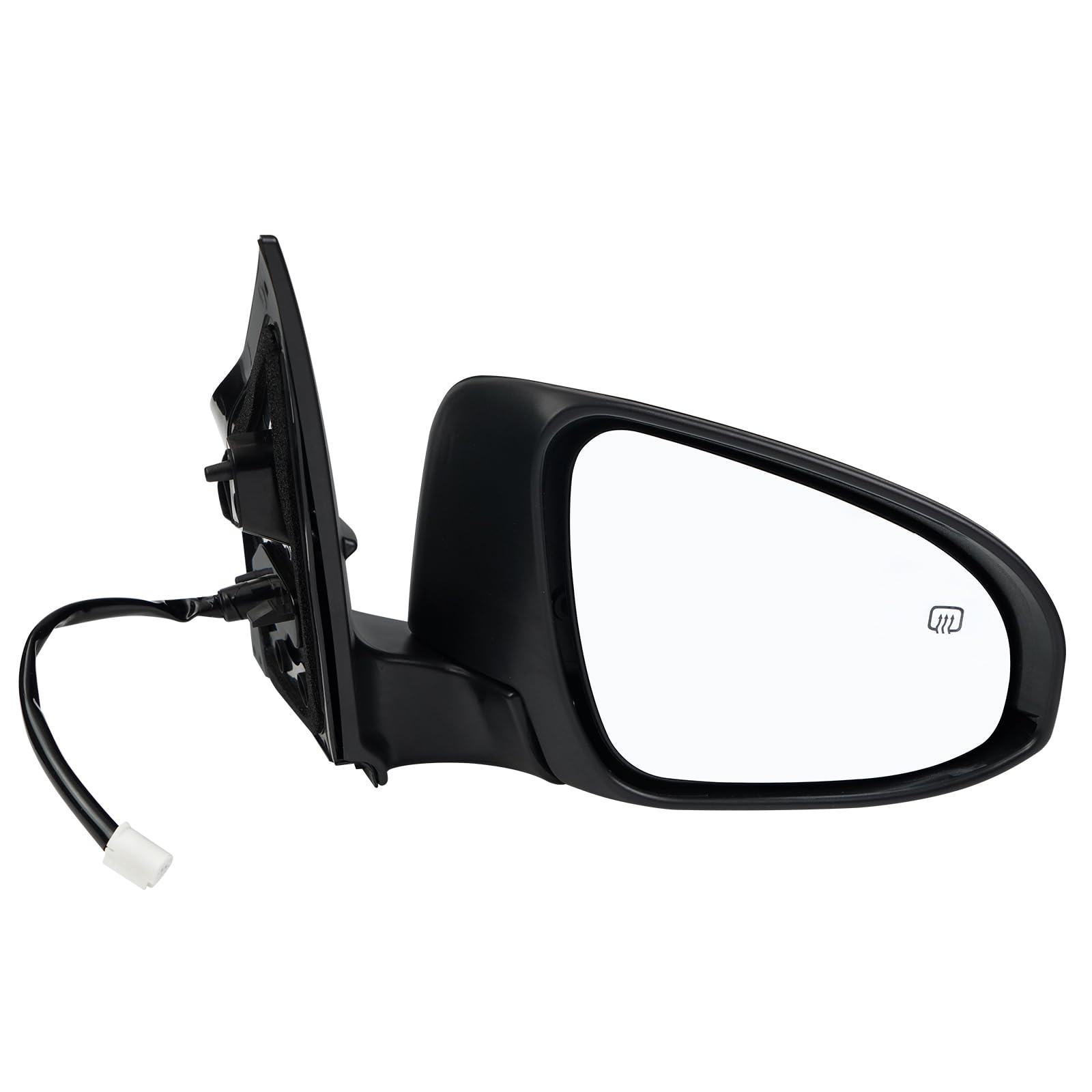 Dexepe Passenger Side Mirror Assembly Compatible with Toyota Corolla 2014-2019 Heated Power Adjustable Glass Replace 8791002F90, 8791002F91, TO1321294
