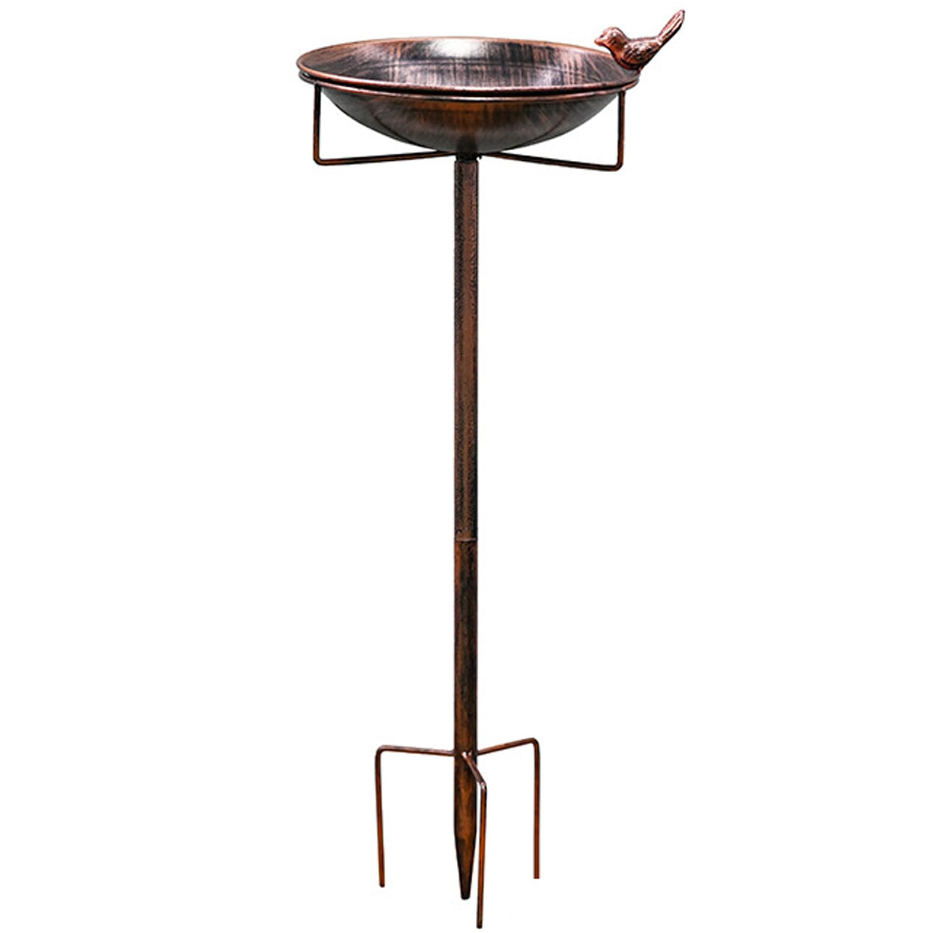 Bain d'oiseaux en métal haut de gamme et fer forgé style antique pour valoriser vos espaces verts