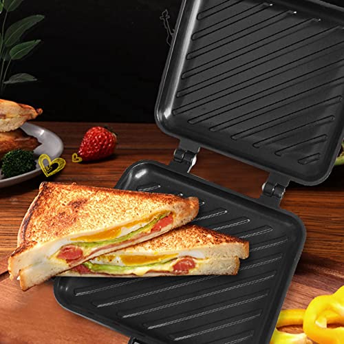 Pan antiadherente para sándwich caliente sin que se pegue el queso 8