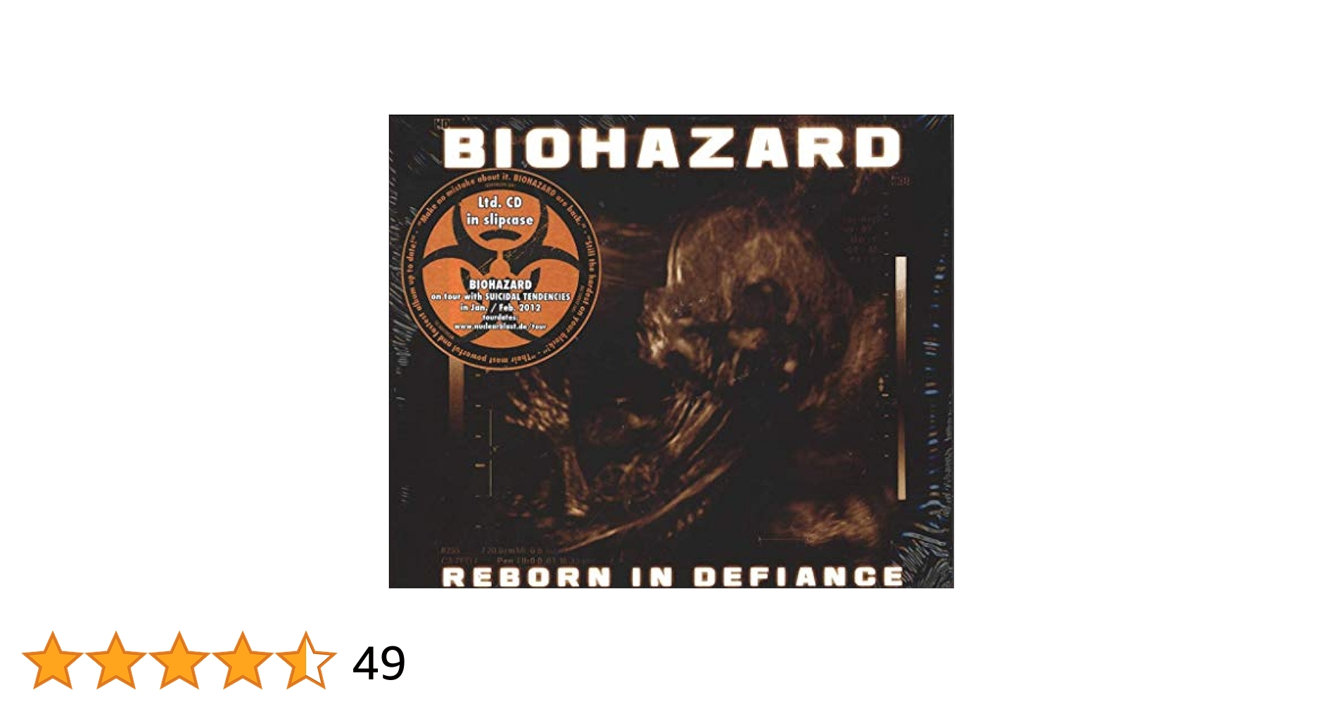 リボーン・イン・ディファイアンス [CD] Amazon.co.jp: Reborn in Defiance: Music