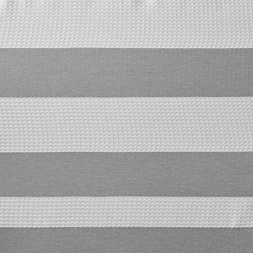 Madison Park Shower Curtain, Grey, 108x72, W 108" x L 72" (4 Panels) - Image 4