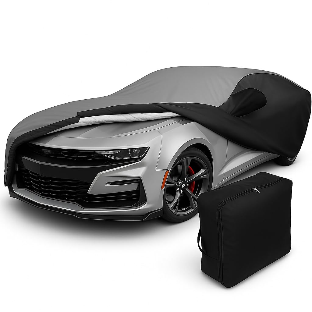 Camaro Indoor Outdoor Car Cover - Ultraguard Plus Water Resistant UV Protection 300 Denier - Custom Fit for