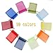 Yarssir 100Pcs Drawstring Organza Gift Bags Jewelry Pouches Mesh Bags Wedding Party Favor Candy Bags(Mixed Color,3.5x4.7inch) (9x12cm, Multicolor)