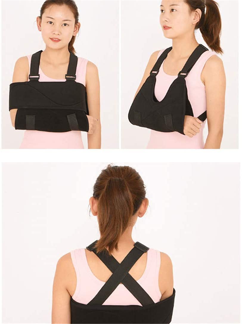 Cabestrillo de Brazo para Lesiones en el Hombro Eslingas de Brazo para Soporte de Brazo de muñeca Rota Eslinga de Brazo ergonómica Correa de Soporte médico, eslingas Ajustables para Hombro,