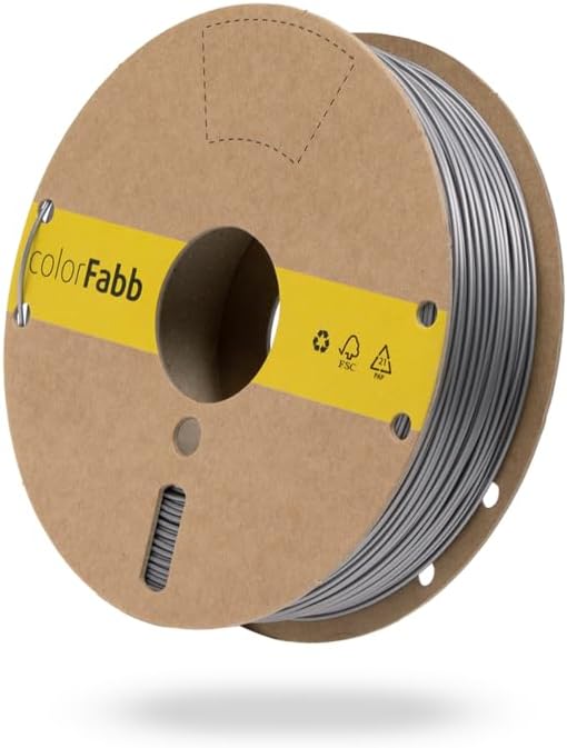 colorFabb colorFabb LWPLA Gray Silver 1.75/750