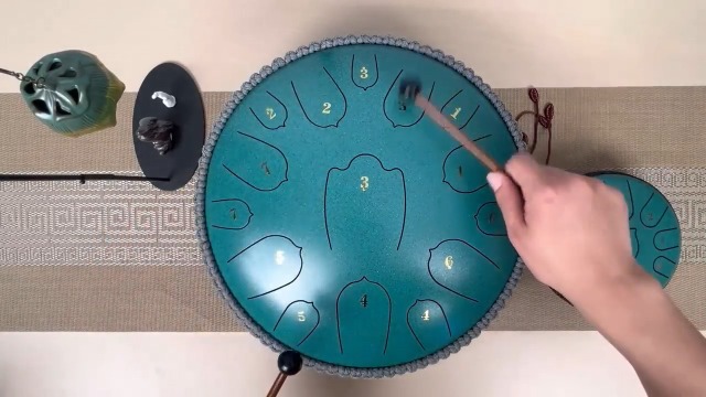 Amazon.com: Steel Tongue Drum 12 Inches 15 Notes Musical