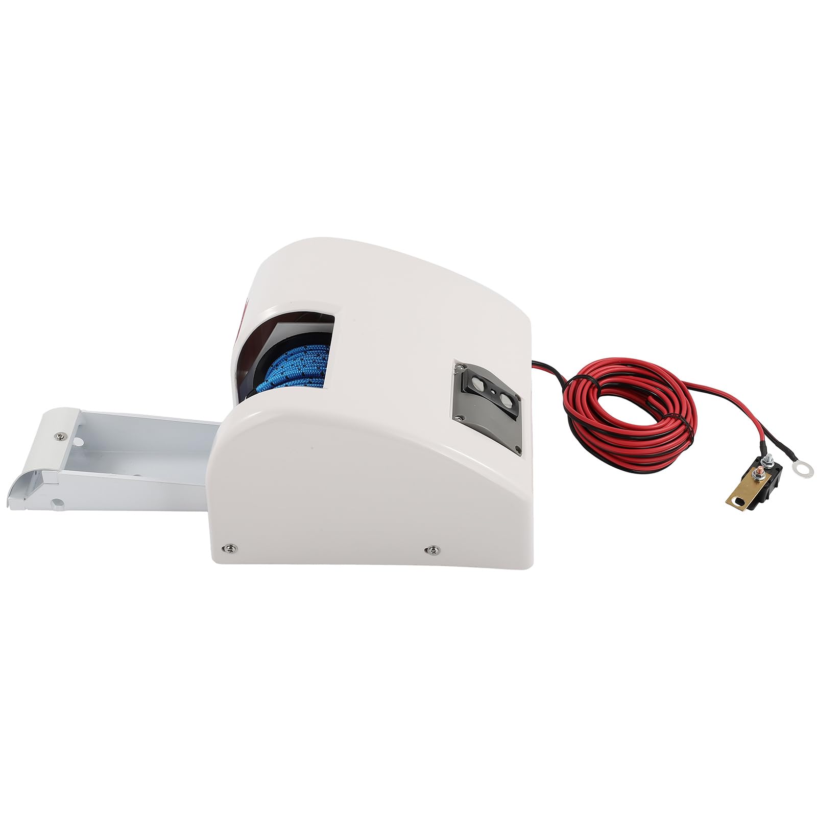 ROADFAR Include rullo di ancoraggio versione 12 V kit di telecomando senza fili 15,9 kg verricello di ancoraggio elettrico per barche di acqua salata ideale per barche e rimorchi da 6,7 m