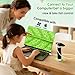 Microscope for Kids with 32GB Card, Adjustable 2.4inch IPS LCD Screen 5 Slides 1000X 1080P Digital Handheld Kids Microscope, Mini Portable Pocket Miniscope Science Toys Gifts for Boys Girls Aged 3-12
