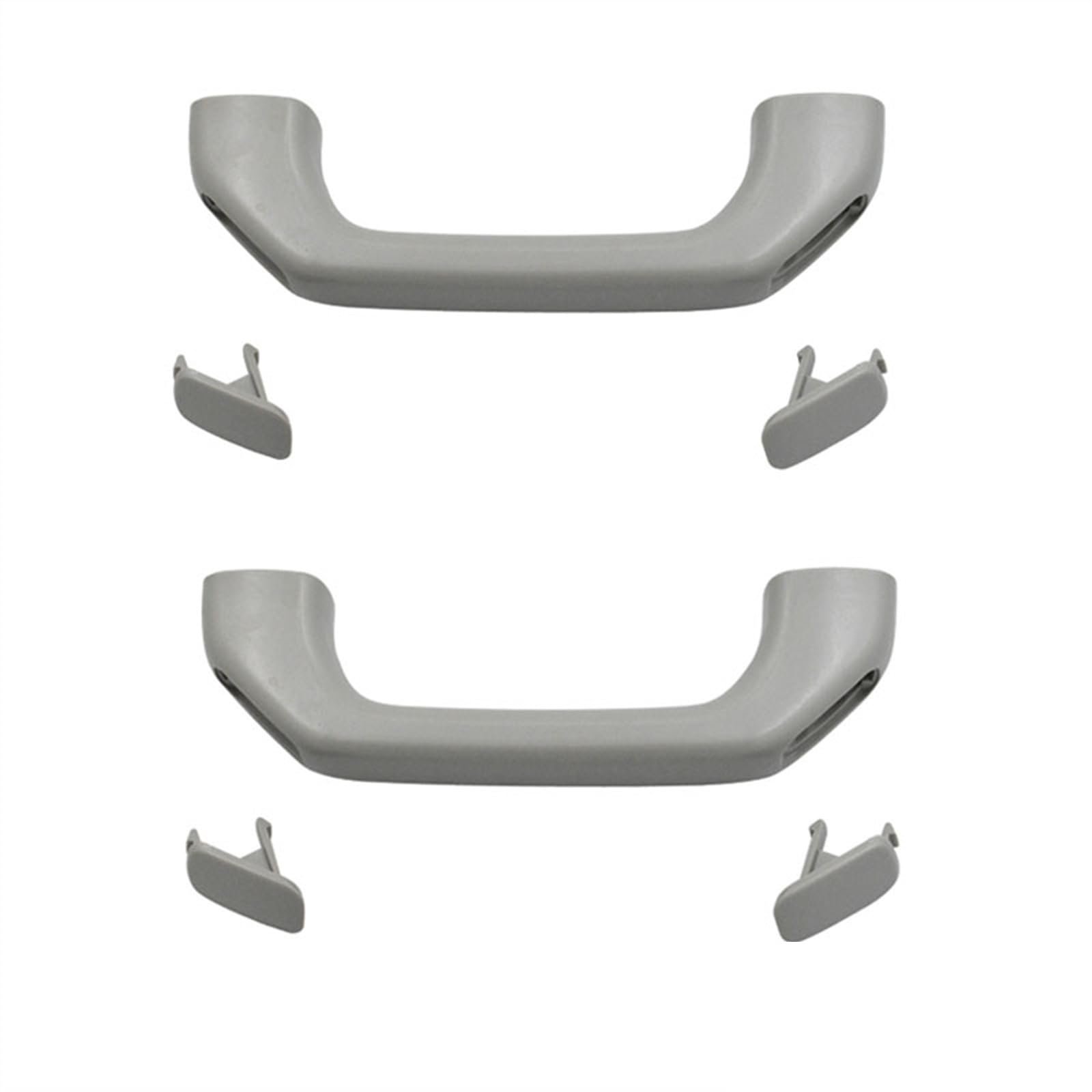 Lspbfkq 2Pcs Gray Inner Door Handle Car For Toyota Fj For Cruiser 2007-2022 Car Interior A-Pillar Inner Roof Door Safe Pull Handle Oem 74603-35010-B0(2Pcs Gray)