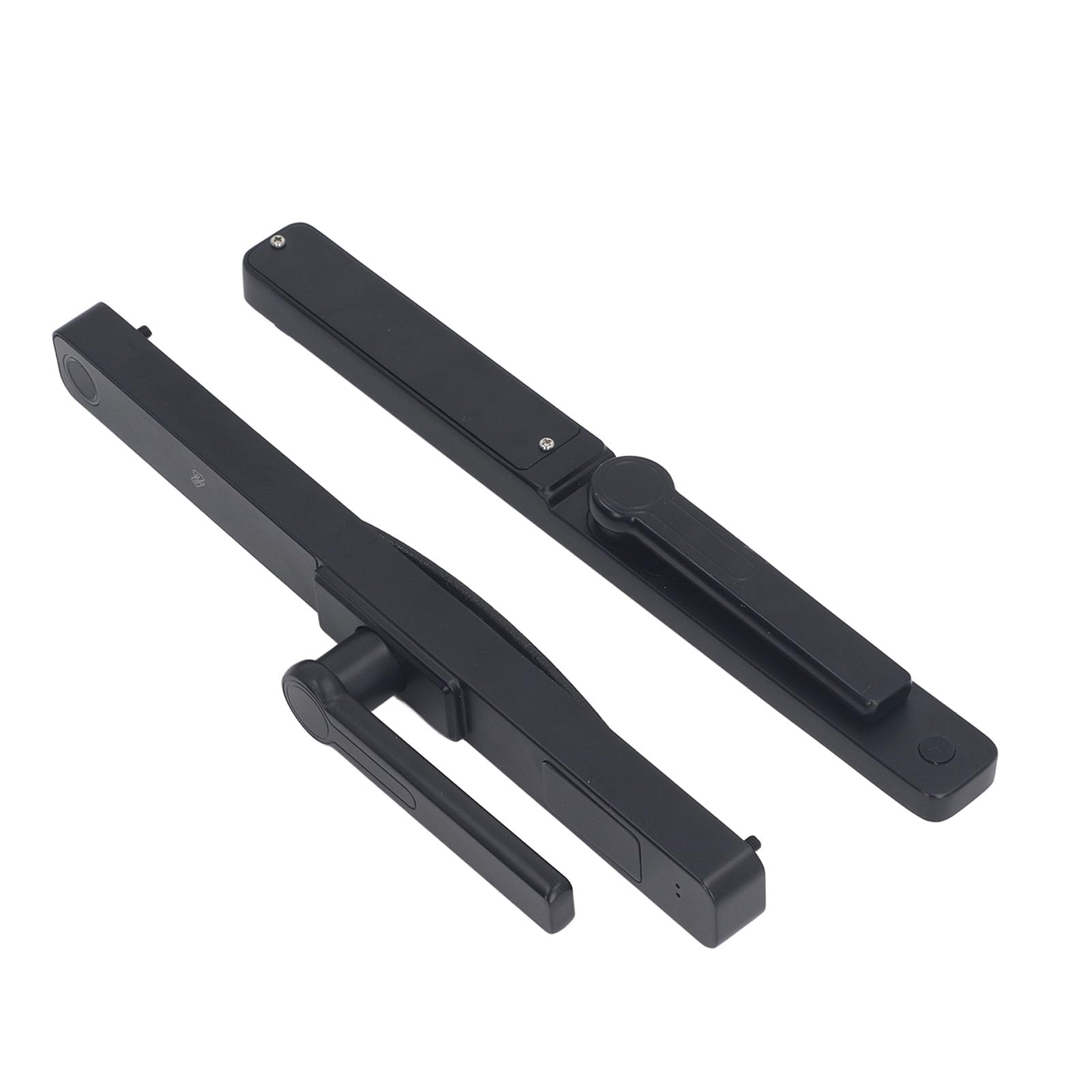 Marhynchus Smart Entry Lock, Serratura Elettronica Senza Chiave in Lega di Zinco con Accesso Tramite Scheda e Password dell'impronta Digitale, Multilingue per Porte Scorrevoli Push-pull in