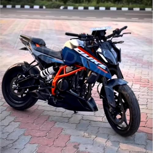 Image of Amazon Brand- HARP MODZ Racing Underbelly Engine Guard 1.0 for KTM Duke 390 and KTM DUKE 250 BS6 (Non Painting)